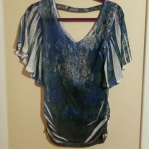 Day Trip Buckle Top Size small